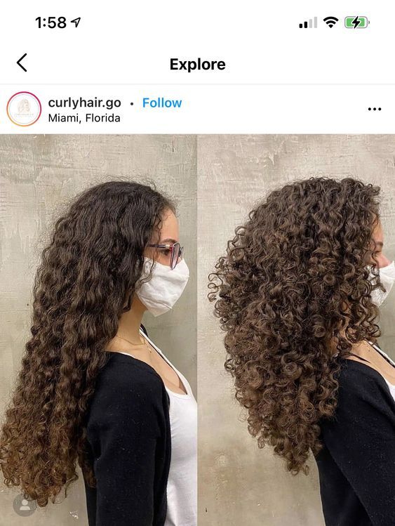 Face Layers Curly Hair, Curly Layers Before And After, U Shape Curly Hair, Round Face Haircuts For Curly Hair, How To Style Curly Layered Hair, Curly Hair W Layers, Curly Haircut And Color, Curly Haircuts For Long Hair, 3b Hair Layers