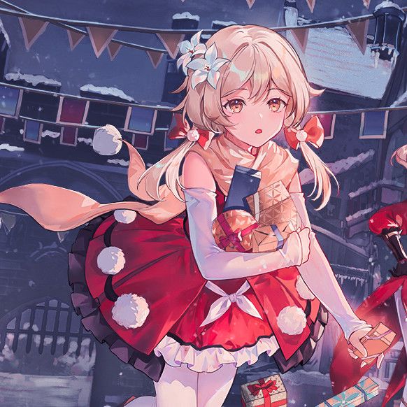 genshin impact icons lumine icons Genshin Winter Pfp, Lumine Christmas, Chibi Lumine, Lumine Pfp, Genshin Christmas, Lumine Icon, Genshin Impact Lumine, New Year Anime, Xmas Outfits