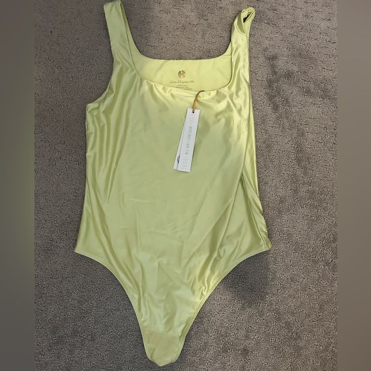 Lime Green House Of Harlow Bodysuit. Shiny Lime Green Color. Super Cute And Soft. Very Stretchy. Brand New With Tags. Size Medium. Always Open To Offers And Bundle For An Additional Discount Summer Scoop Neck Loungewear Bodysuit, Summer Scoop Neck Bodysuit For Loungewear, Scoop Neck Bodysuit For Summer Loungewear, Fitted Summer Swimwear For Lounging, Fitted Swimwear For Summer Lounging, Green Scoop Neck Bodysuit For Spring, Casual Green Scoop Neck Bodysuit, Green Scoop Neck Bodysuit For The Beach, Green Scoop Neck Bodysuit For Beach