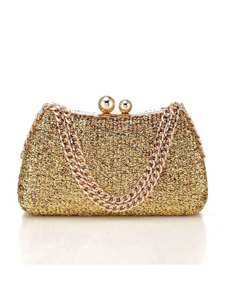 Lining material: nylonBag shape: pillow typePopular element: lockColor: black, gold, silver Gold Evening Bag With Lock, Gold Evening Shoulder Bag With Lock, Luxury Bags With Gold Chain For Party, Gold Shoulder Bag With Lock For Everyday Use, Elegant Evening Bags With Lock, Gold Rectangular Shoulder Bag With Metal Hardware, Elegant Metallic Bag With Chain Strap, Rectangular Gold Shoulder Bag With Metal Hardware, Elegant Gold Clutch With Metal Hardware