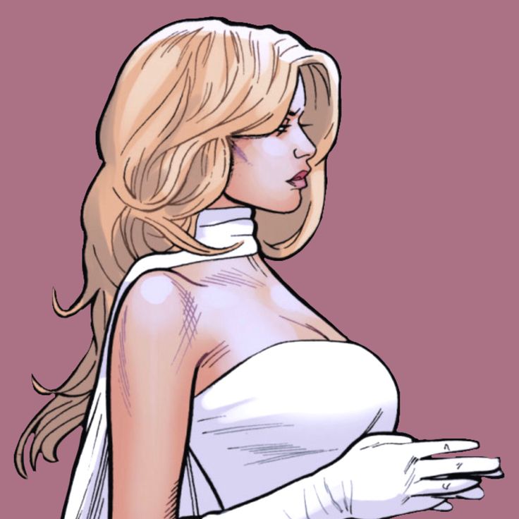 a drawing of a woman in white dress with gloves on her arm and one hand out to the side