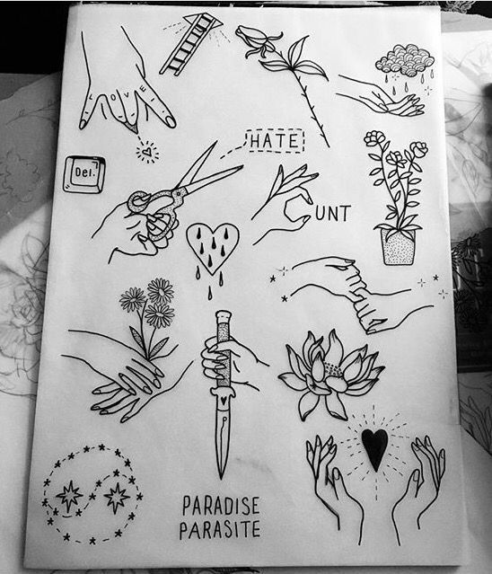 ◜ ˗ˏˋ🕊ˎˊ˗ ◞ 𝘱𝘪𝘯𝘵𝘦𝘳𝘦𝘴𝘵 ; 𝘤𝘰𝘴𝘮𝘪𝘤𝘨�𝘰𝘵𝘩 Flash Art Tattoos, Petit Tattoo, Tattoo Trend, Text Tattoo, Tattoo Flash Sheet, Stick N Poke, Star Wars Tattoo, Mandala Tattoo Design, Poke Tattoo