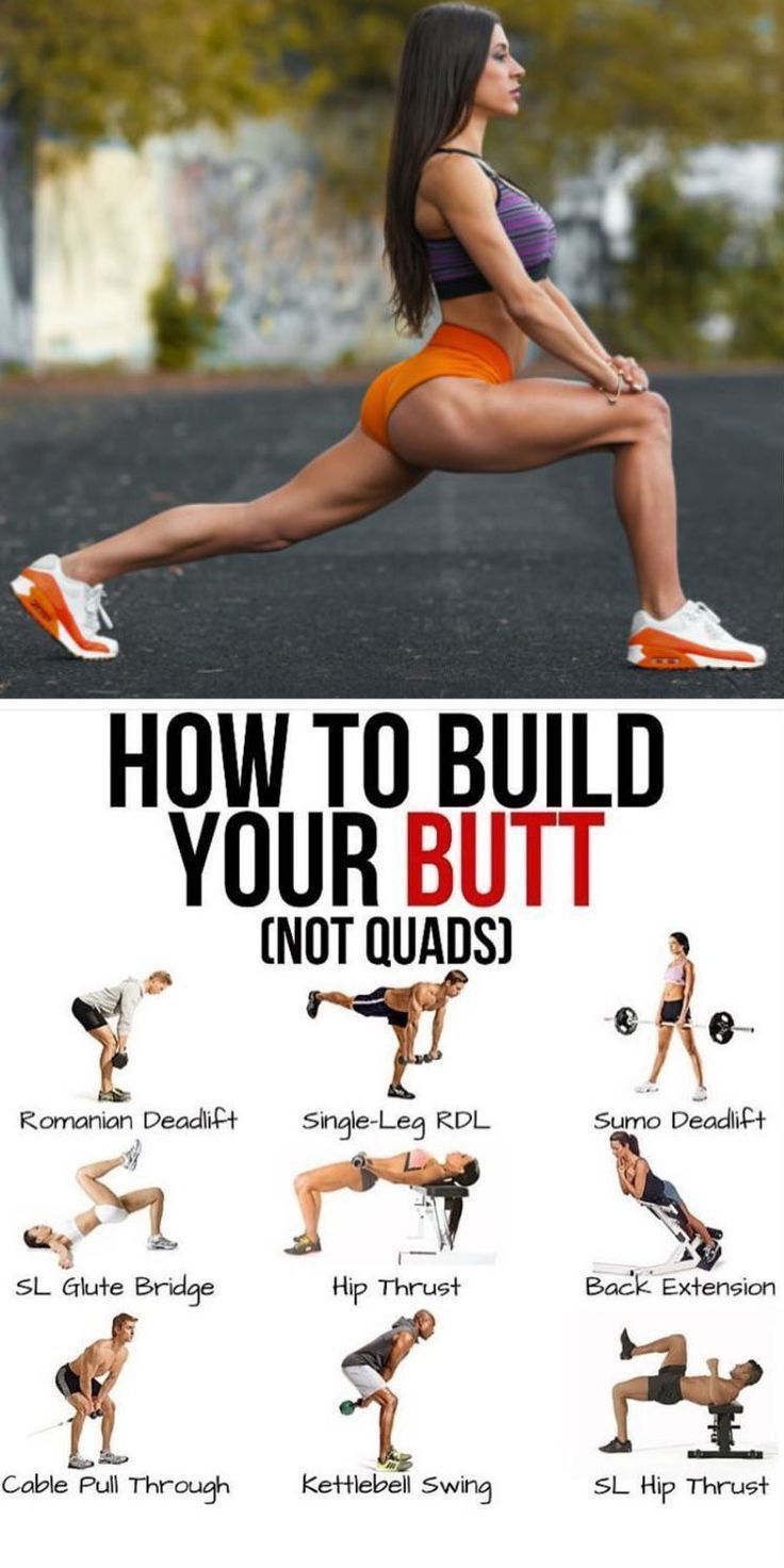 Buttocks Workout, Leg And Glute Workout, At Home Workout Plan, Fitness Workout For Women, Lower Body Workout, Glutes Workout, Leg Workout, Full Body Workout, Back Pain