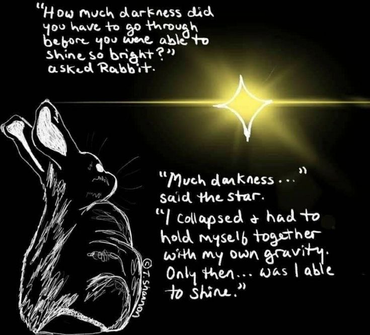 a black and white drawing of a rabbit in the dark