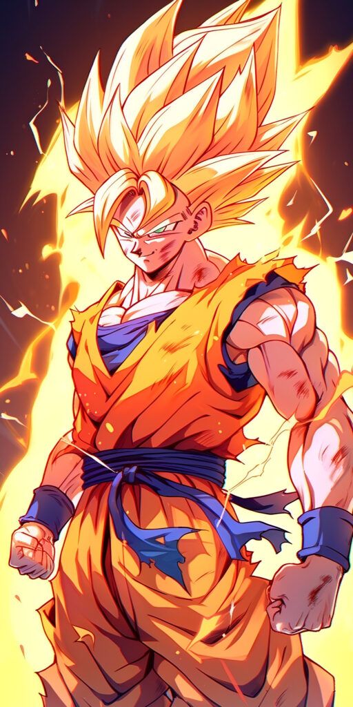 Super Saiyan Goku wallpaper Goku Art, Goku Pics, Image Dbz, Goku Drawing, Super Goku, Dragon Ball Tattoo, Goku Wallpaper, Dragon Ball Painting, Dragon Ball Super Wallpapers