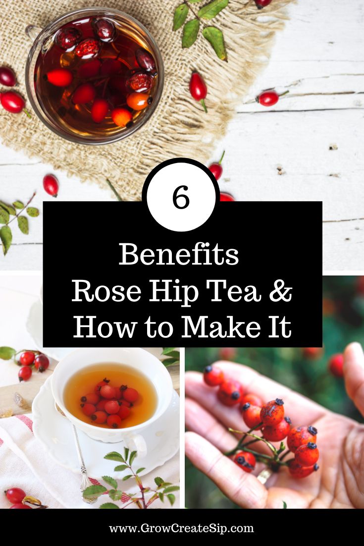 the top five benefits of rose hip tea and how to make it