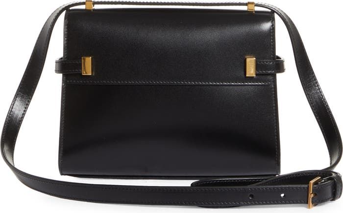 Saint Laurent Mini Manhattan Crossbody Bag | Nordstrom Shoulder Bag Outfit, Manhattan, Cloth Bags, Calf Skin, Crossbody Bag, Shoulder Strap, Saint Laurent, Nordstrom, Shoulder Bag