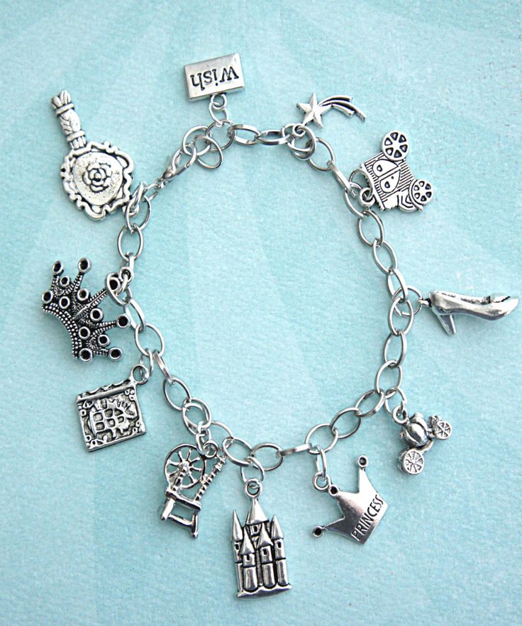 fairy tale charm bracelet - Jillicious charms and accessories - 2 James Avery Charms, Princess Charming, Miniature Food Jewelry, Food Earrings, Jewelry Bracelets Silver, Food Jewelry, Charm Necklace Silver, Disney Jewelry, Pretty Bracelets