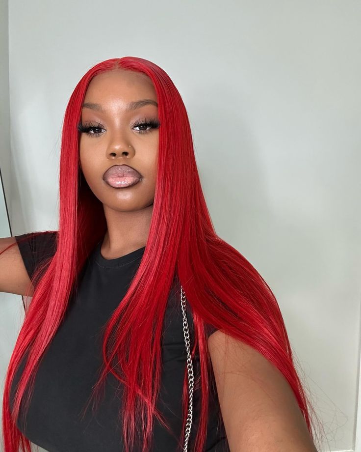 Lace Wig Bob, T Part Wig, Hair Inches, V Part Wig, Wig Bob, Red Hair Inspo, Red Wig, Weave Shop, Hd Lace Wig