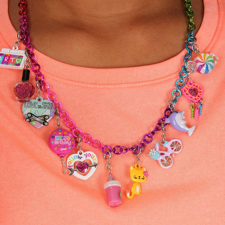 It’s always CHARM IT! time with this kitty in the picture! Add this charm to any CHARM IT! bracelet or necklace and customize her collection! features & materials Swivels Enamel, Base Metal WARNING: Choking Hazard - Small parts. Not for children under 3 years.