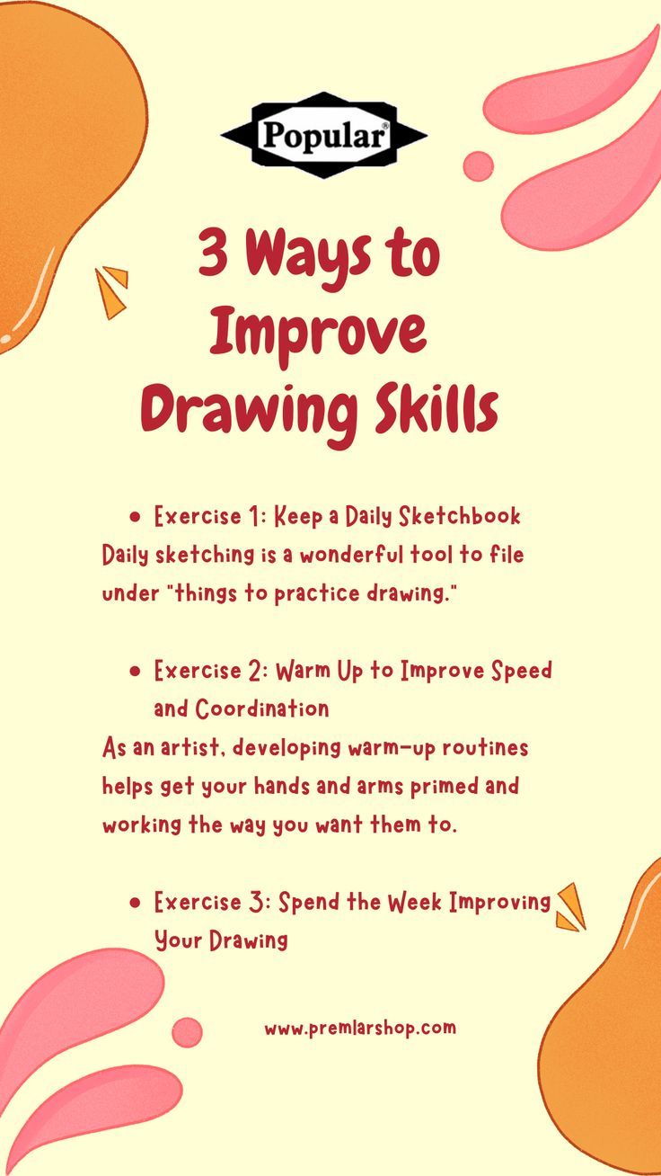 3 ways to improve drawing skills Ways To Improve Drawing Skills, How To Improve Painting Skills, Tips To Improve Drawing Skills, How To Improve My Drawing Skills, Improving Drawing Skills, Tips To Get Better At Drawing, How To Improve Your Art Skills, How To Improve Drawing Skills, How To Improve Art