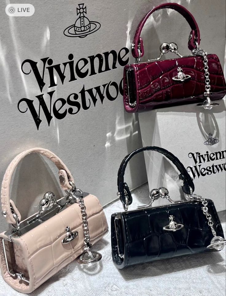 Vivienne Westwood FW23 orb bag pink red and black Tas Lv, Vivienne Westwood Bags, Vivienne Westwood Jewellery, Luxury Bags Collection, Girly Bags, Fancy Bags, Pretty Bags, Cute Bags, Bags Designer Fashion