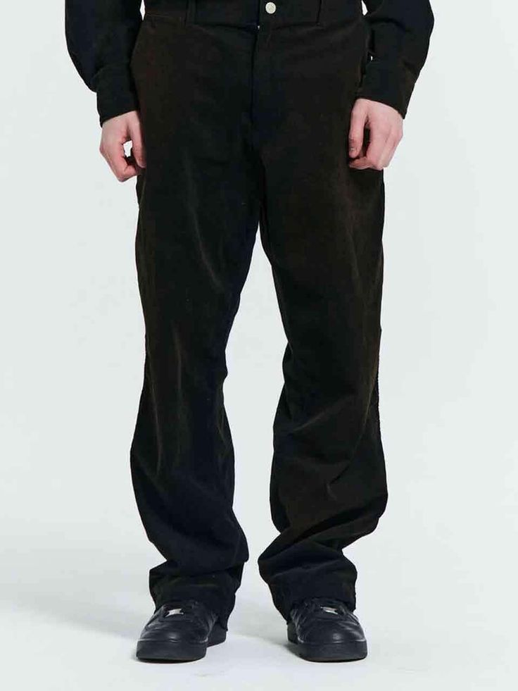 This is a trendy and casual pants by PLASTIC PRODUCT that is made out of high quality and sturdy material. With distinctive mood of the design and casual and comfortable look, you can style it for your young and trendy daily outfit.- Set up with matching top- Patch pockets on the back- Relaxed wide silhouette Washed Black Pants For Winter Streetwear, Winter Streetwear Pants With Five Pockets, Black Relaxed Fit Cargo Pants For Fall, Relaxed Fit Straight Leg Pants For Winter, Winter Straight Leg Relaxed Fit Pants, Baggy Washed Black Pants For Winter, Washed Black Baggy Winter Pants, Washed Black Relaxed Fit Pants For Winter, Urban Style Winter Pants In Washed Black