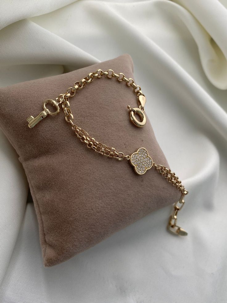 "ITEM DETAILS ❆All our jewelry are hand made with Love. ❆Material: 14K Gold ( 585). ❆Available colors: Gold, Rose Gold, White Gold. ❆Available Sizes: Look Size Option (Contact for different sizes) ❆Each item is made to order ❆ DO YOU LIKE THIS BRACELET? ❆ You can get more information about it below but if you have any questions, just click the \"Message Sergen Vural \" button and I will be very happy to hear from you ☺ PACKAGING ❆Comes ready to gift in a beautiful jewelry box. ❆It comes with a s Luxury Coach Jewelry With Polished Finish, Luxury White Gold Jewelry With Box Clasp, Luxury Rose Gold Elegant Charm Bracelet, Luxury Silver Charm Bracelet, Luxury Gold Plated Silver Chain Bracelet, Luxury Gold-plated Silver Chain Bracelet, Luxury Rose Gold Plated Charm Bracelet, Luxury Rose Gold Gold-plated Charm Bracelet, White Gold Charm Bracelet Gift Fine Jewelry