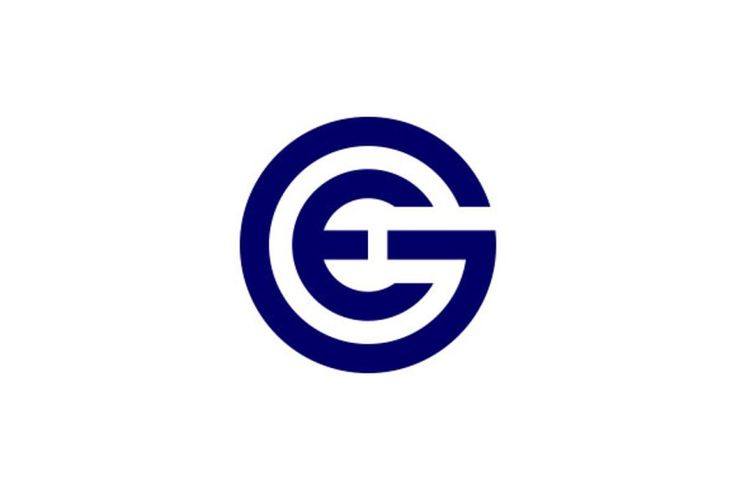 the letter g in a blue circle