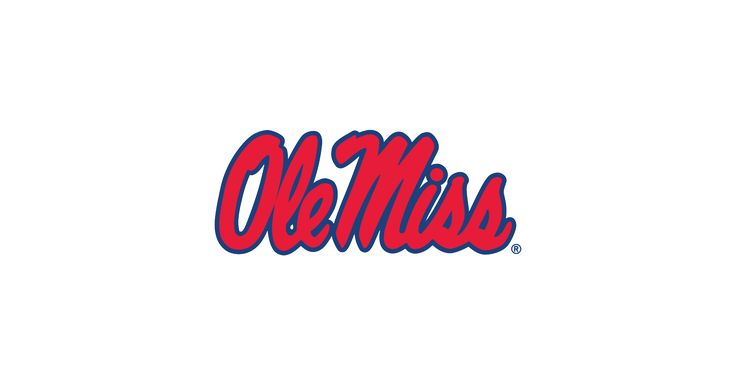 the old miss logo on a white background