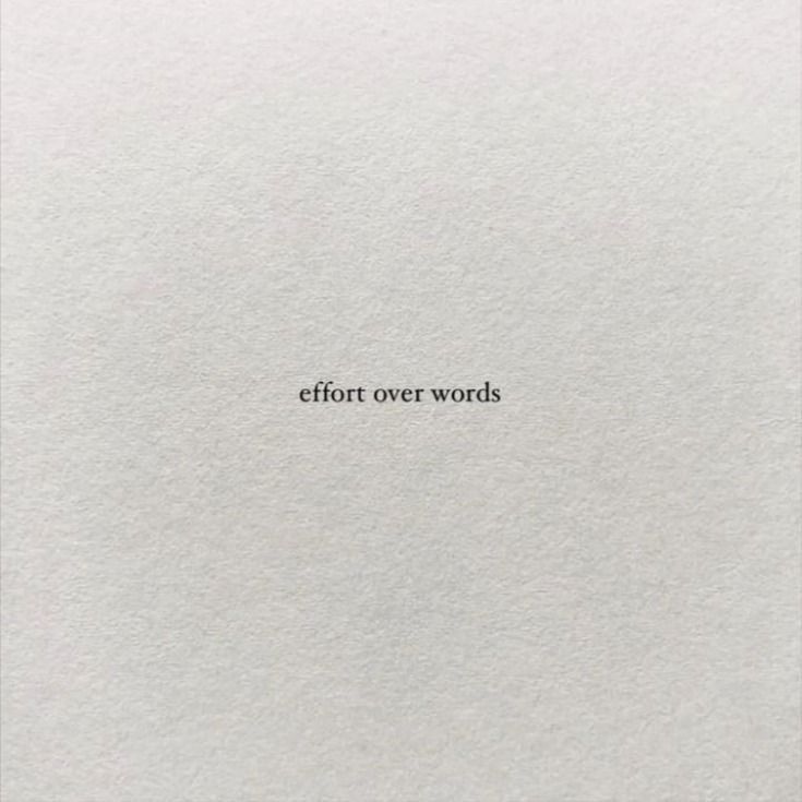 the words effort over words are written in black on white paper