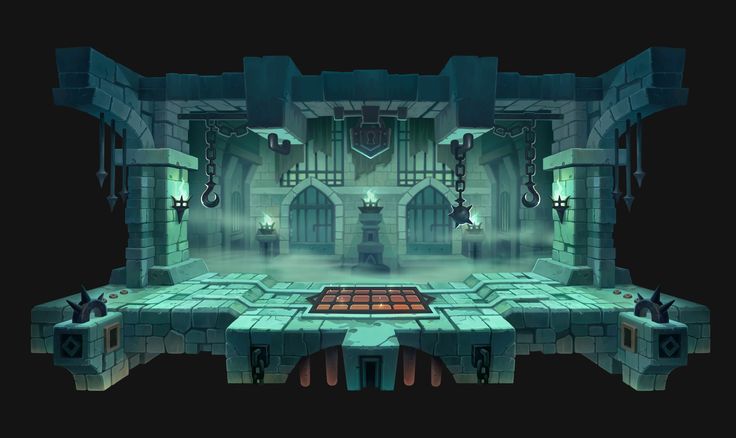 ArtStation - Dungeon, del goni Background Game, Dungeon Room, Game Environment, 3d Modelle, Game Background, Fantasy Castle, Game Concept Art, Stage Set, Game Concept