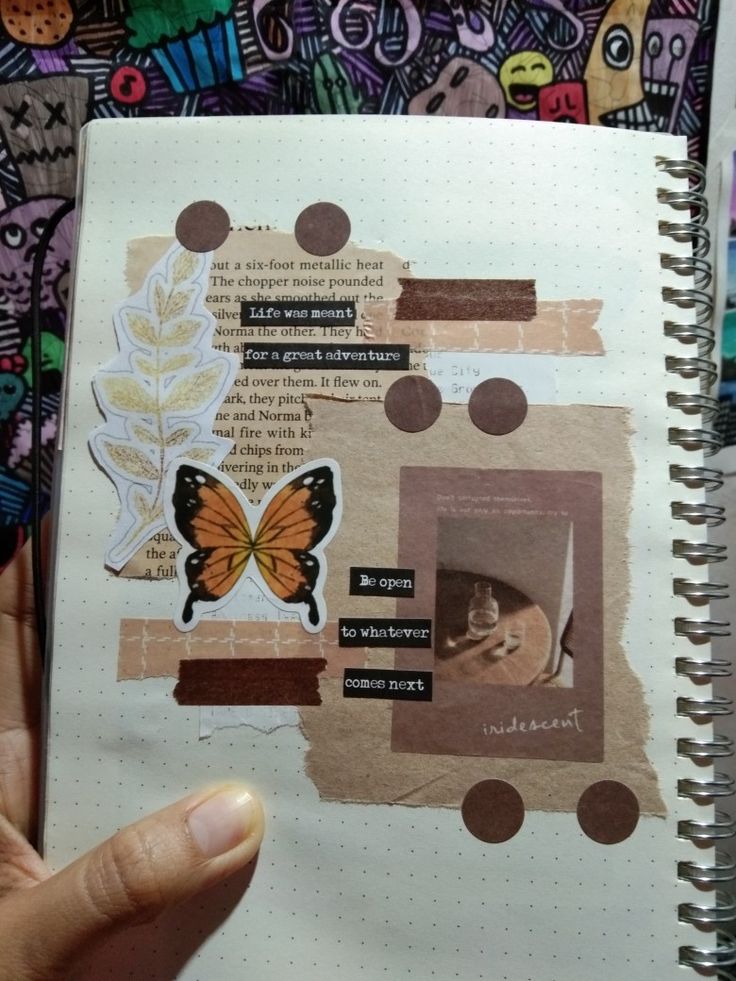 Journal idea, Journal Spread, Scrapbook Aesthetic Journal Ideas Vintage Simple, Aesthetic Journal Collage, Diy Journal Ideas Pages Creative, Aesthetic Journal Spreads, Scrap Journal Ideas Aesthetic, Aesthetic Brown Journal, Art Journal Spreads, Brown Journal Ideas, Scrapbook Spread Ideas