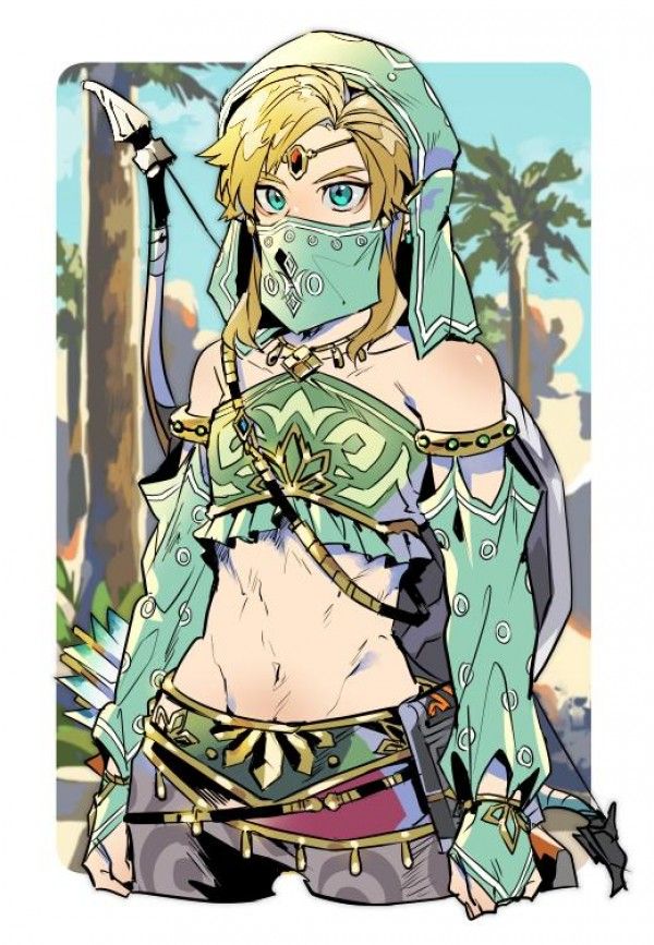 CrossDressing Link fanart Last Game Manga, Zelda Drawing, Zelda Anime, Anime Fan Art, Link Art, Last Game, Link Zelda, Zelda Art, Legend Of Zelda Breath