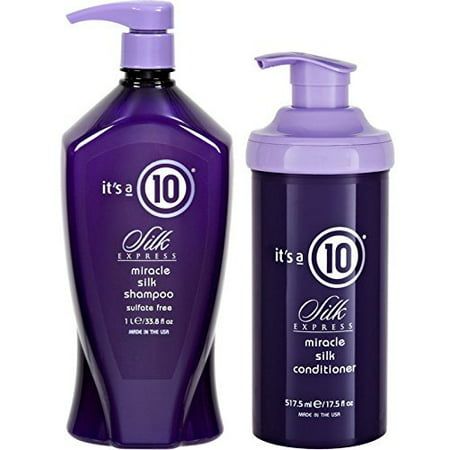 It's a 10 Miracle Silk Shampoo enhances silkiness, creamy formula with richlather, natural moisturizing ingredients, environmental protector, deliversyouthful shine, enhances manageability, improves elasticity & reducesbreakage, restores vibrancy, protects hair color & creates lustrous shine.Miracle Silk Conditioner is a time-saver in a bottle! This ultra silky formulawill literally cut your drying time in half! Offers unbelievable body,vibrancy and elasticity in hair. It delivers weightless bod Its A Ten, Its A 10, Hydrating Shampoo, Sulfate Free Shampoo, Moroccan Oil, Nourishing Hair, Silky Hair, Hair Shampoo, Hair Care Shampoo