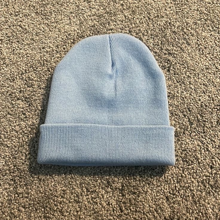 Never Worn, Urban Outfitters Baby Blue Beanie. Perfect For The Upcoming Fall And Winter Months! Blue Beanie, Urban Outfitters Accessories, Winter Months, Fall And Winter, Baby Blue, Sky Blue, Urban Outfitters, Color Blue, Diy Projects