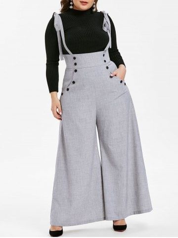 Flowy Pants Outfit, Plus Size Wide Leg Pants, Flax Clothing, Wide Leg Pants Outfit, Bottoms For Women, Leg Pants Outfit, Denim Maxi Dress, Suspender Pants, Stylish Work Attire