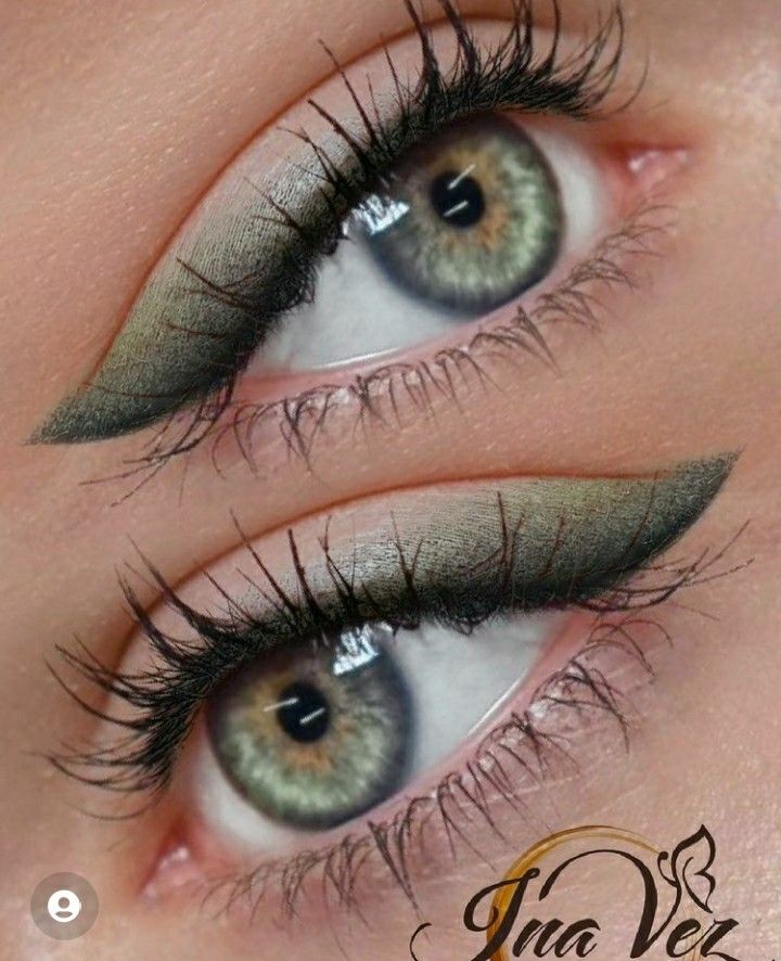 Permanent Ombre Eyeliner, Permanent Eye Makeup, Permanent Eyeshadow, Permanent Eyeliner Styles, Permanent Makeup Eyeliner, Permanente Make-up, Eyeliner Tattoo, Permanent Eyeliner, Smokey Eye Makeup Tutorial