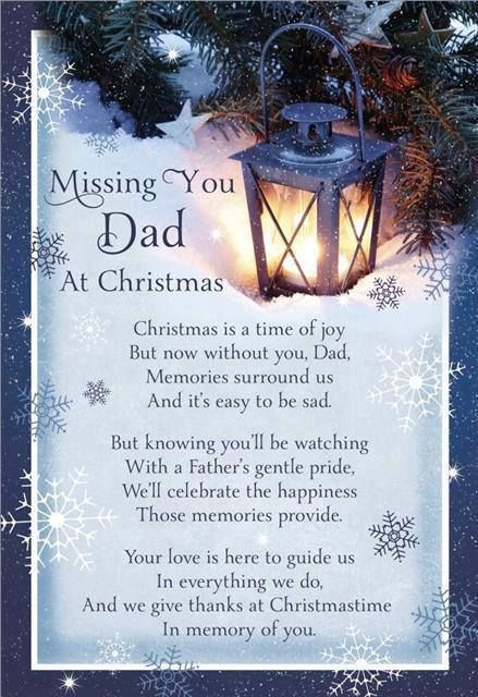 a christmas card with an image of a lantern and snowflakes in the background