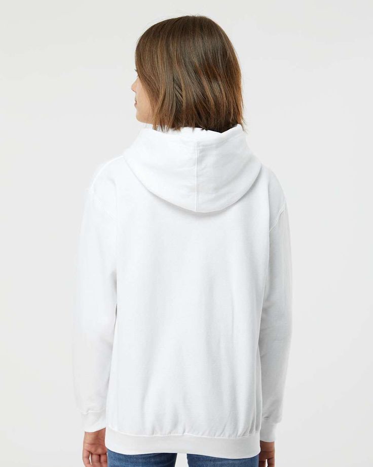 Youth Pullover Hood - WHITE - XS | Tultex Youth Hooded Sweatshirt in White Size XS | 80/20 Cotton/Polyester Royal Red, Hooded Pullover, Hooded Sweatshirt, Grey And White, Heather Grey, Hooded Sweatshirts, Black And Red, Size Medium, Sweatshirts