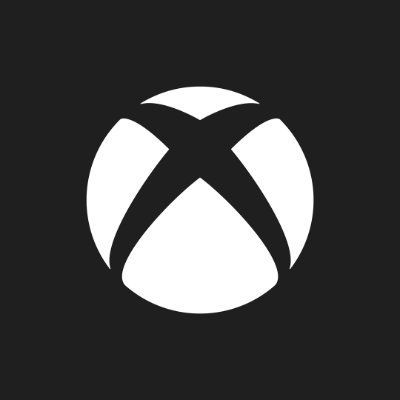 the xbox logo in black and white with an x on it's center circle