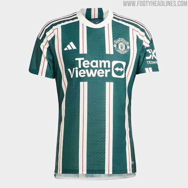 a green and white soccer jersey with the word team viewer on it's chest