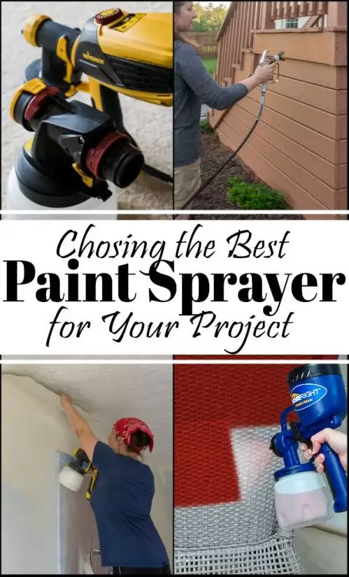 the best paint sprayer for your project and how to use it in any room