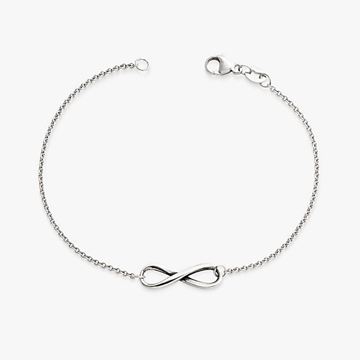 Petite Infinity Bracelet Contemporary Jewelry Rings, Contemporary Bracelets, Classic Bangles, Popular Bracelets, Modern Jewellery Design, Infinity Necklace, James Avery, Silver Charm Bracelet, Dainty Bracelets