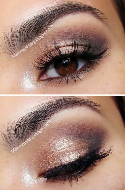 Light Brown Nude Smokey eye... This is my  exact go-to almost every time I go out somewhere! Bridal Lashes, Quinceanera Makeup, Wedding Makeup For Brunettes, Wedding Eyes, Dag Make Up, Mekap Mata, Wedding Eye Makeup, Wedding Makeup For Brown Eyes, Brunette Makeup