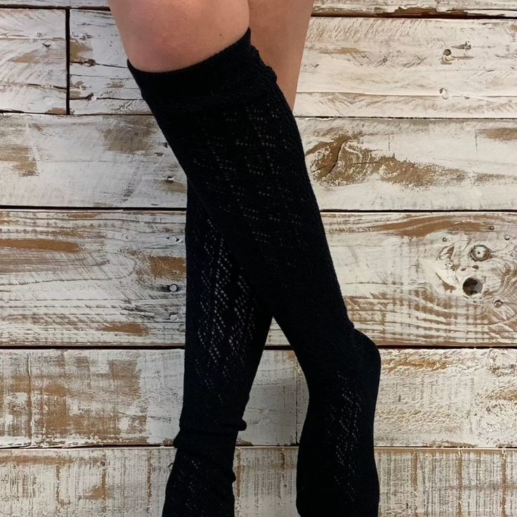 COWGIRL BOOT women's knee socks black | tall lace knee high socks – Catherine Cole Cute Knee Socks, Girly Socks, Lacy Socks, Tall Cowgirl Boots, Pretty Socks, Tall Socks, Boot Fashion, Color Pairs, Cowgirl Boot