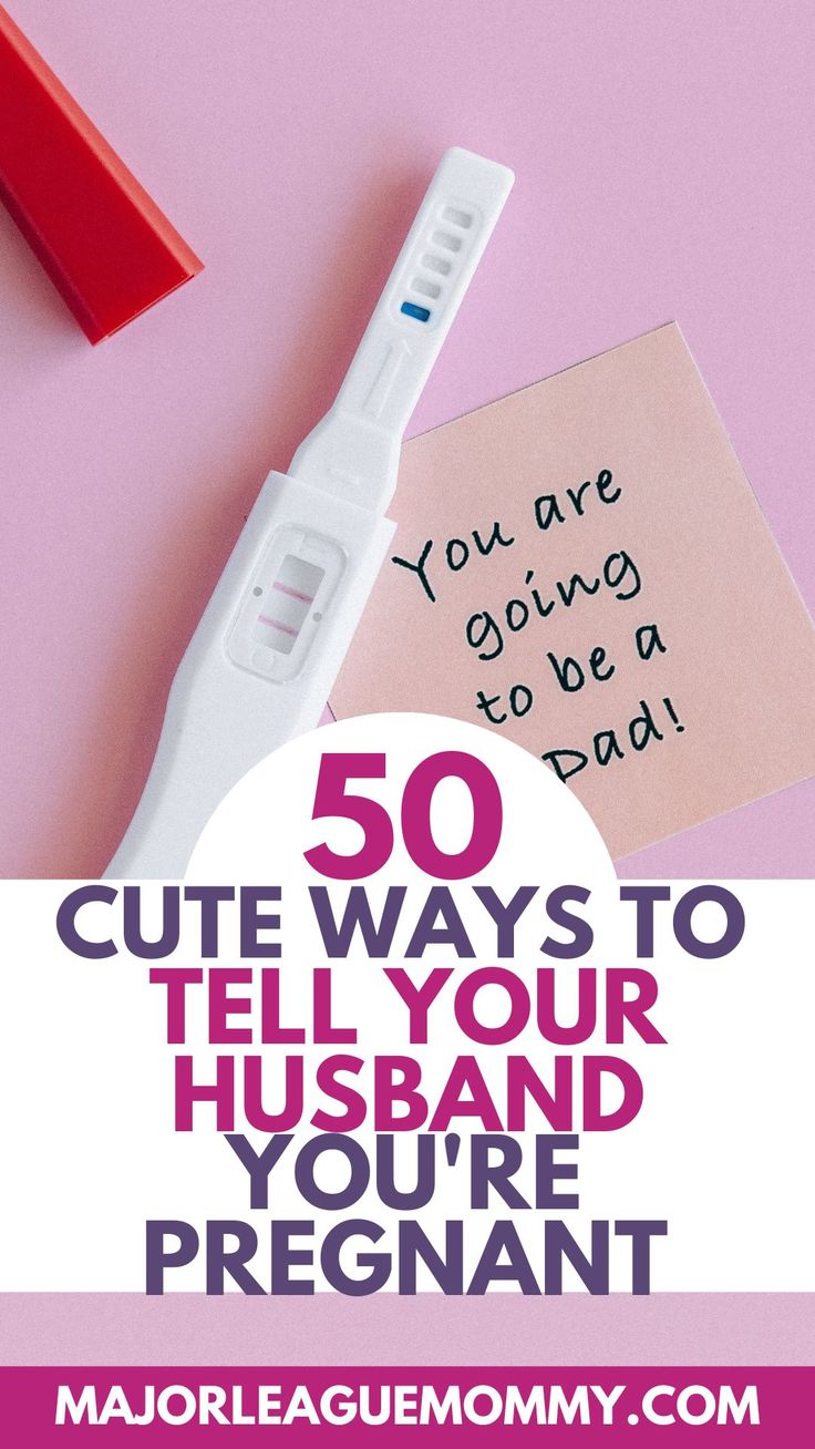 a toothbrush with the words 50 cute ways to tell your husband you're pregnant