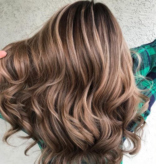 Picture of a caramel cream dimensional balayage caramel brown Caramel Ombre Hair, Caramel Brown Hair Color, Carmel Hair Color, Caramel Brown Hair, Brown Hair Color Ideas, Brown Hair Shades, Highlights Balayage, Brown Ombre Hair, Hair Color Caramel