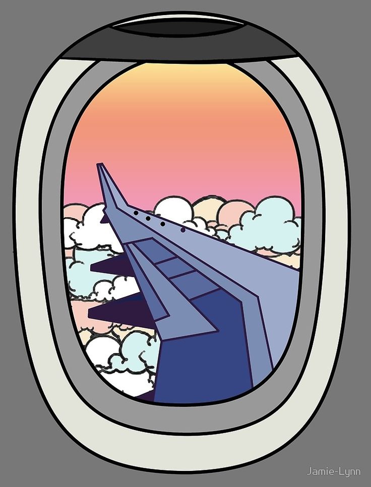 an airplane window with clouds in the background