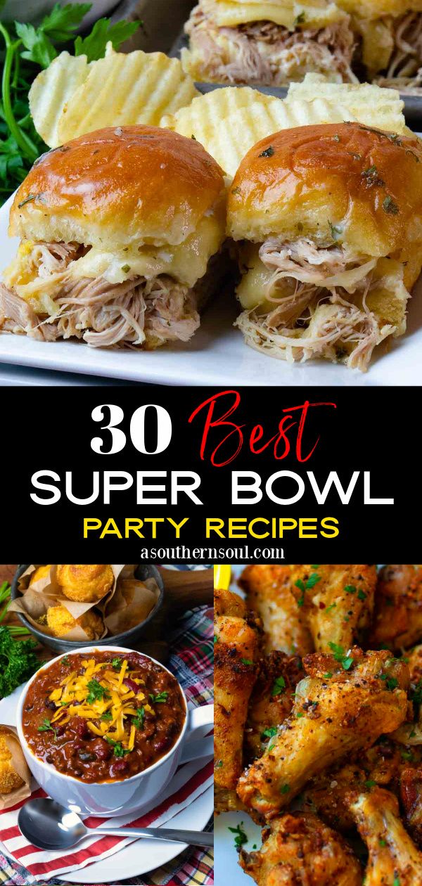 the best super bowl party recipes