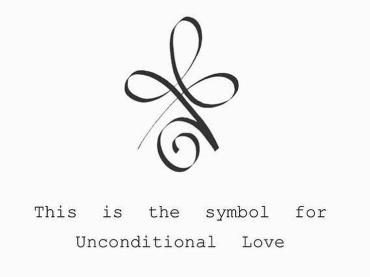 this is the symbol for unconditionalal love