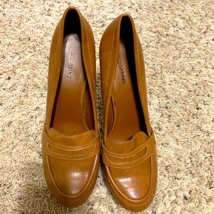 Never Worn Great Condition Women’s Shoes Size W 10 Business Casual Slip-on Heels For Spring, Classic Spring Platform Heels, Classic Platform Heels For Spring, 4-inch Heel Round Toe Heels For Work, Round Toe Heels With 4-inch Heel For Work, Spring Office Court Shoes With Wedge Heel, Workwear Heels With 4-inch Heel And Round Toe, Spring Platform Heels For Workwear, Spring Platform Heels For Office