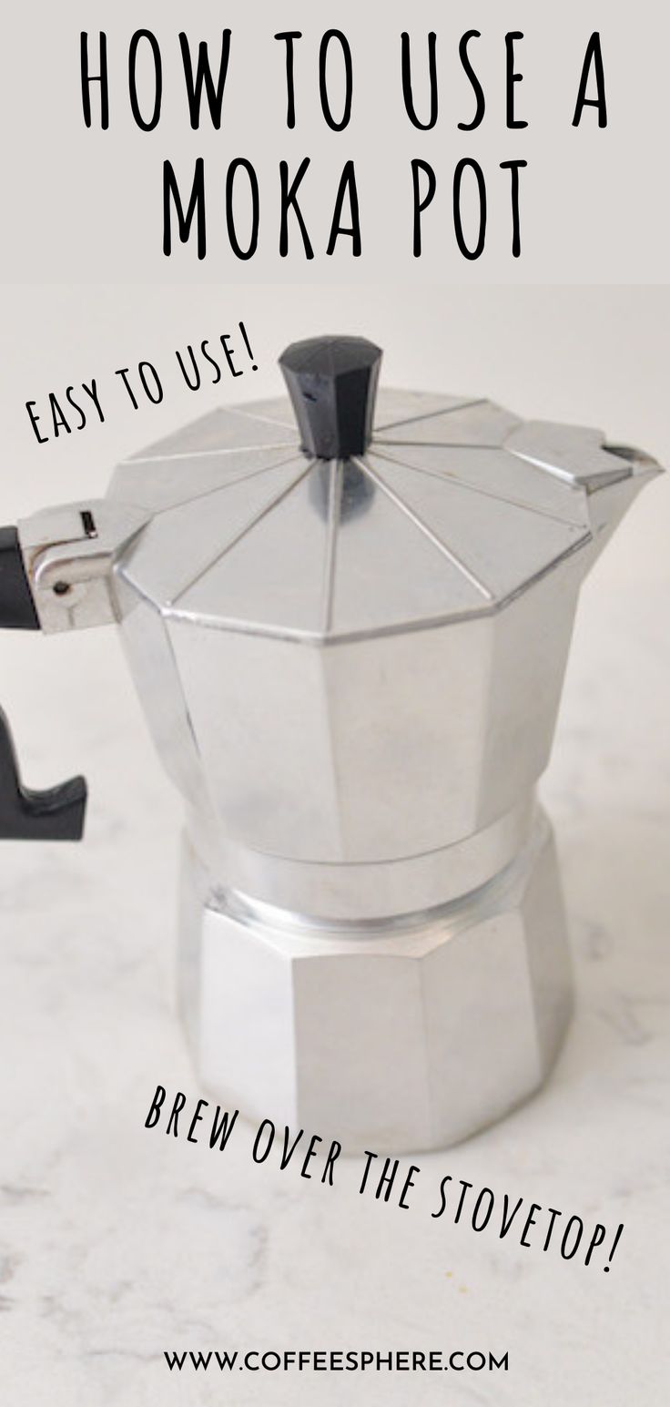 how to use a moka pot easy to use brew over the stove or blender