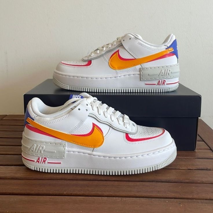 Brand New Nike Air Force 1 Shadow Size W7.5 ******** Please Take A Close Look Of All Pics And Video, You Will Get The Exact Pair Of Shoes Displayed In Pics. All Sales Are Final And I Don’t Accept Return! Thank You! Nike Air Vapormax 2019, Shoes Nike Air Force, Air Force 1 Shoes, Nike Air Force 1 Shadow, Black Athletic Shoes, New Nike Air Force, Air Force 1 Shadow, Nike Air Vapormax Flyknit, White Shoes Sneakers