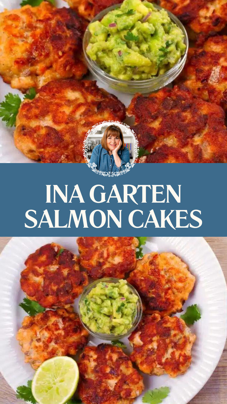 Ina Garten Salmon Cakes Healthy Low Calorie Dinner, Savory Salmon, Best Ina Garten Recipes, Salmon Vegetables, Salmon Cakes Recipe, Canned Salmon Recipes, Garlic Butter Salmon, Salmon Patties Recipe, Fresh Salmon