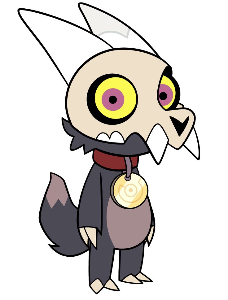 a cartoon character with big eyes and an evil look on his face, holding a coin