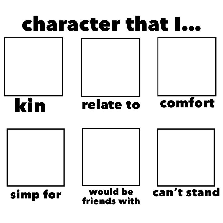 an image of characters that i can't stand for