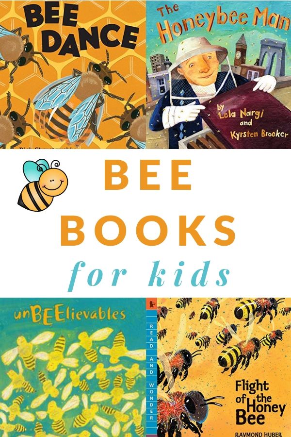 the bee books for kids are all different