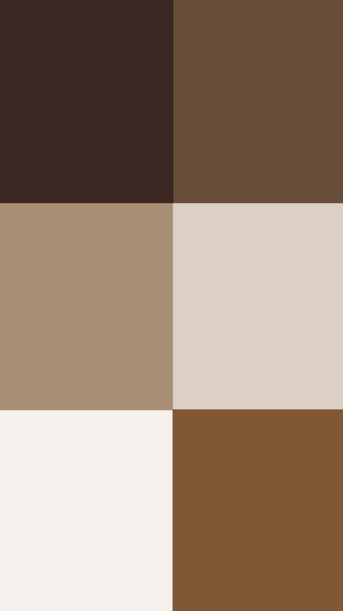 the color scheme is brown and white