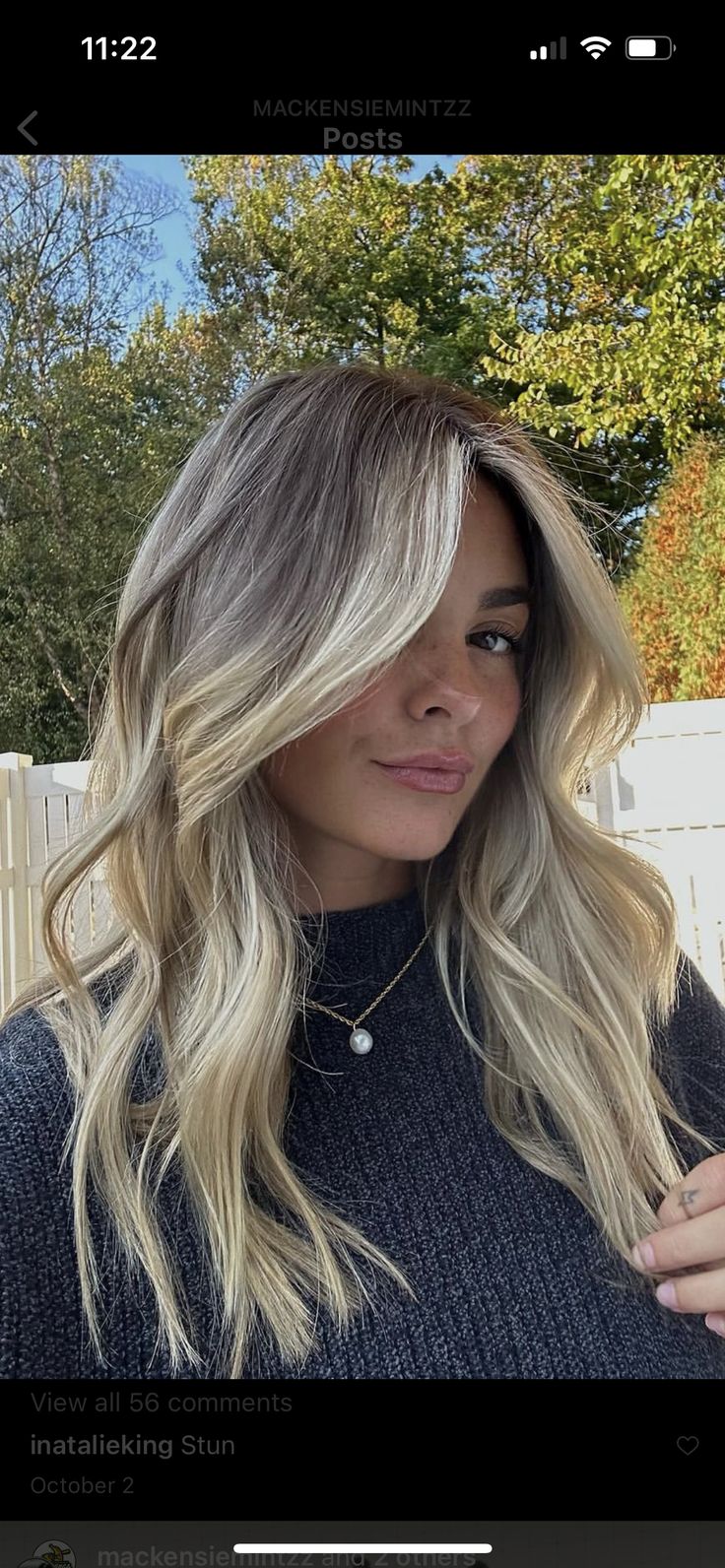 Blonde Balayage Darker Roots, Blond Blended Roots, Blonde Hair Smudged Roots Highlights, Blonde Hair With Root Stretch, Blonde Highlights On Dark Hair Shadow Root, High Root Balayage, Brown Root Stretch To Blonde, Smudge Roots Blonde, Blonde On Dark Roots